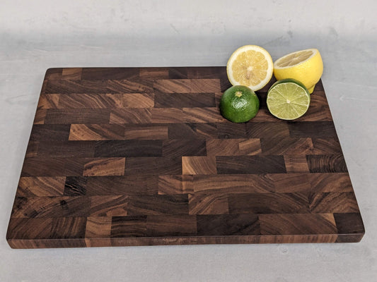 1" thick handy walnut butcher block