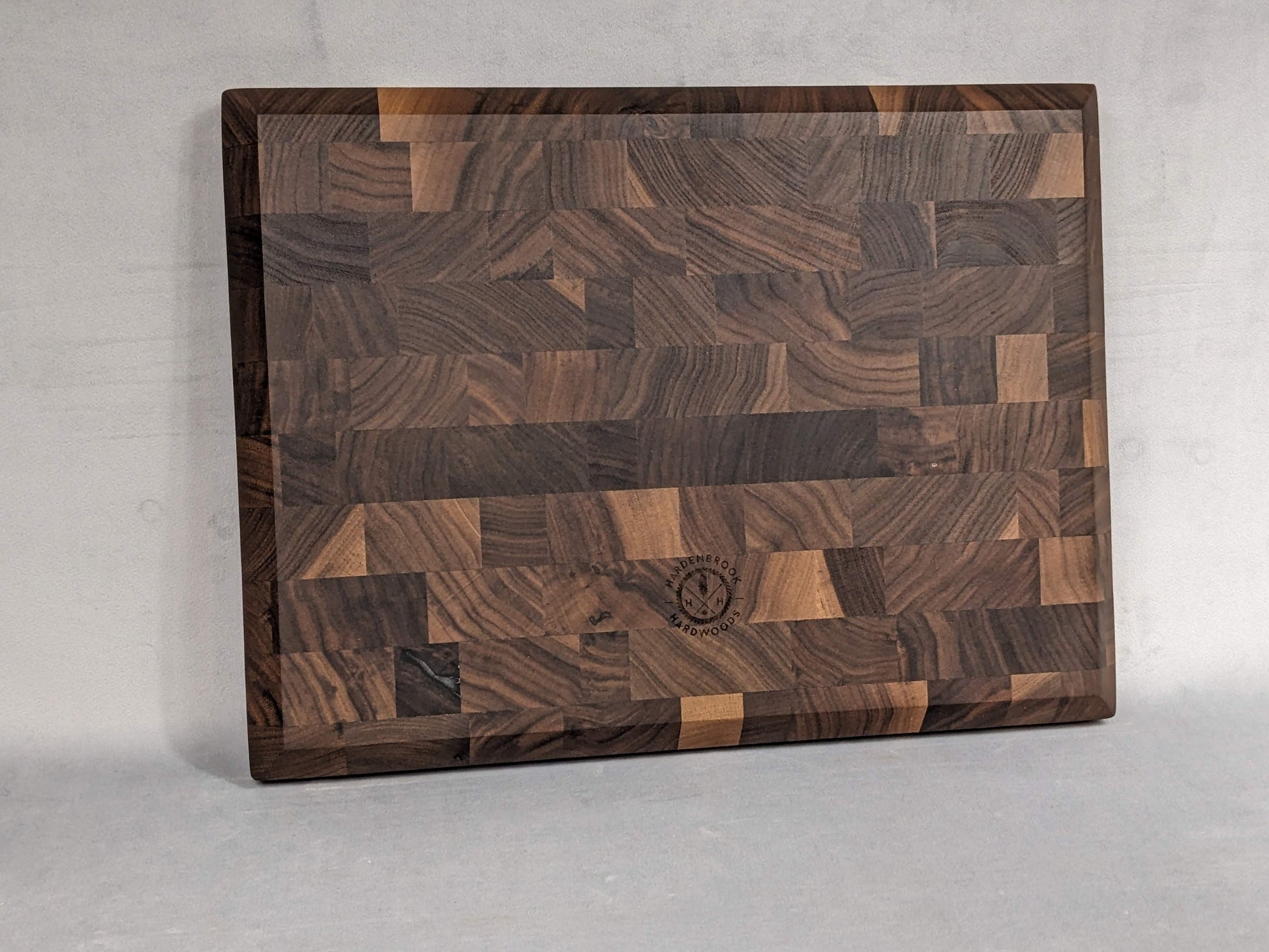 large butcher block walnut