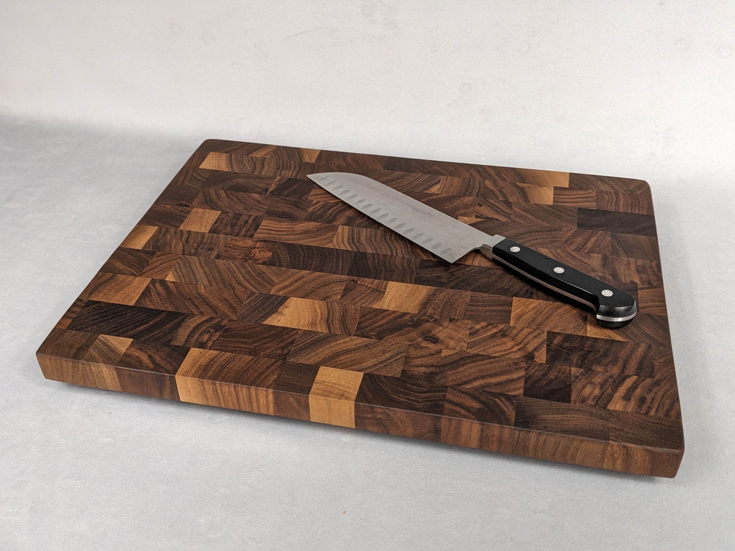 large butcher block walnut