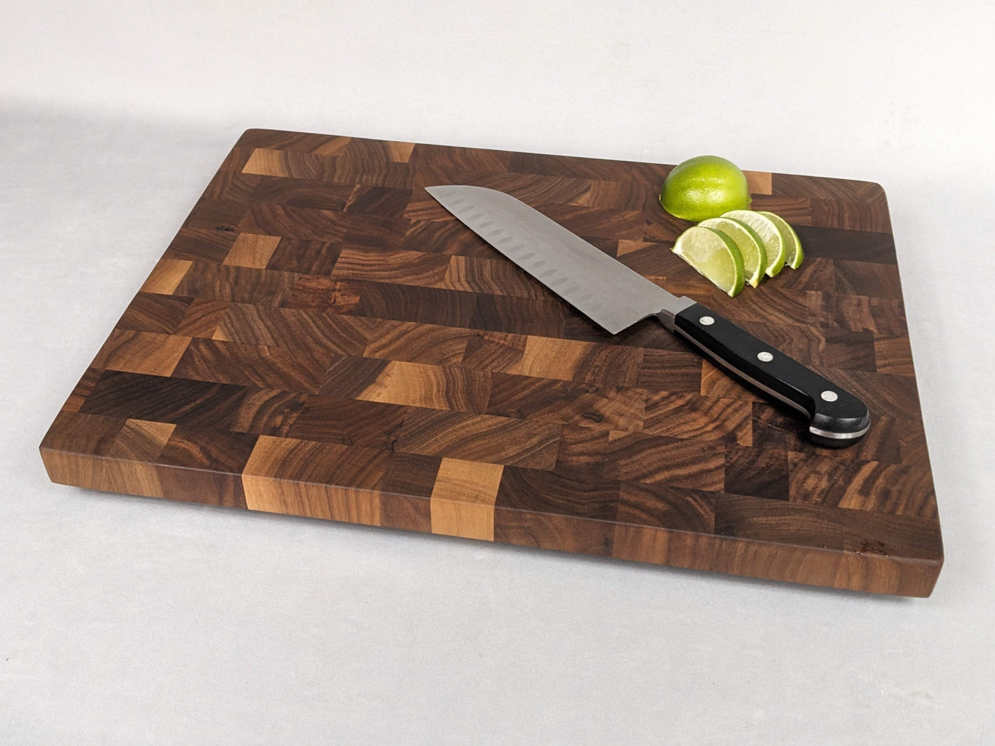 large butcher block walnut